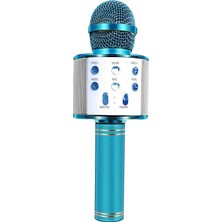  Tatu Handheld Ktv Karaoke Mikrofon Blue WS-858