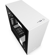 NZXT H710 CA-H710B-W1 USB 3.1 Temperli Cam Mat Beyaz E-ATX Mid-Tower Gaming (Oyuncu) Kasa