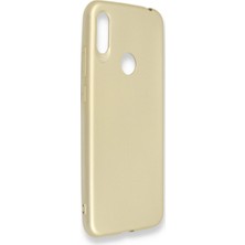 Shaai Huawei Y6 2019 Silikon Kılıf Gold