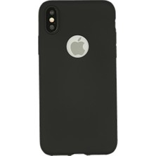 Shaai Apple iPhone x Silikon Kılıf Siyah