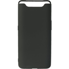 Shaai Samsung Galaxy A80 Silikon Kılıf Siyah