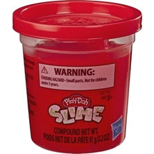 Play-Doh Slime Süper Pofuduk Hamur Sarı + Slime Metalik Kırmızı
