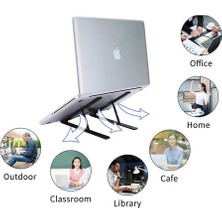 Blupple F1 Laptop Tablet Telefon Kitap Okuma Standı Çok Amaçlı Stand Katlanabilir 10-15.6'' Uyumlu Dizüstü Bilgisayar