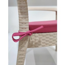 Derya Ticaret Sandalye Minderi 4'lü 40X45CM Fermuarlı