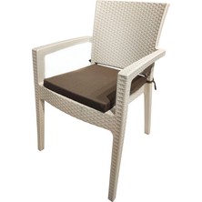 Derya Ticaret Sandalye Minderi 4'lü 40X45CM Fermuarlı