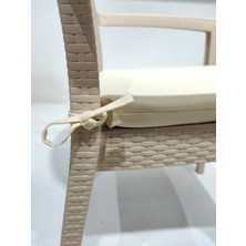 Derya Ticaret Sandalye Minderi 4'lü 40X45CM Fermuarlı