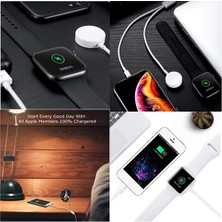 Dybox 2in1 IWatch 1-2-3-4 Wireless Şarj- Lightning USB Şarj Kablosu