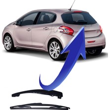 Maxtell Peugeot 208 Arka Silecek Kolu Ve Süpürgesi 2012--2016