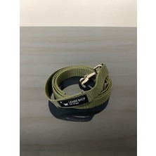 Leash Shop Leash Shop köpek Boyun Tasma Takımı Haki M Beden (30-45 Cm)