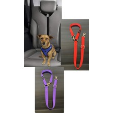 Leash Shop Araba Köpek Emniyet Kemeri & Oto Evcil Hayvan Araç Tasması Yeşil