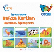 Türkiye Diyanet Vakfı Yayınları Öğretici Oyunlar Hafıza Kartları Hayvanları Öğreniyorum 48 Kart