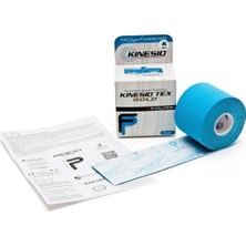 Kinesio Tape Tex Gold 5 cm x 5 m Band Mavi