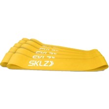 SKLZ Mini Bands Antrenman 10 lu Bant Seti Sarı Hafif Sert