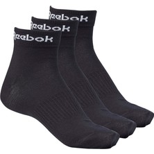 Reebok Active Core Ankle 3'lü Çorap Siyah