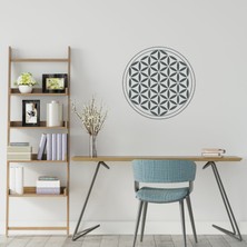 Piktura Stencil Şablon Yaşam Çiçeği Flower Of Life