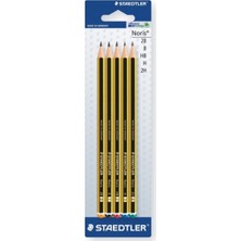 Staedtler Noris Blister Kurşun Kalem 2b,b,hb,h,2h 120-S BK5D 5'li