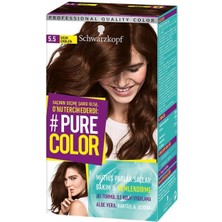 Schwarzkopf Pure Color 5-5 Sıcak Çikolata Saç Boyası