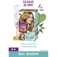 Shwarzkopf Pure Color Jel Saç Boyası 8-4 Bal Badem