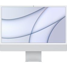 Apple iMac M1 Çip 8GB 256GB SSD macOS Retina 24" FHD All In One Bilgisayar MGTF3TU/A Gümüş