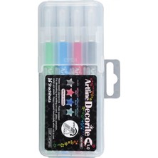 Artline EDF14PSH3 Decorite Metallic Renk 1.0 mm 4'lü Marker Kalem