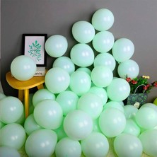 Kalisan Mint Yeşili Makaron Pastel Balon