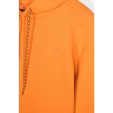 Jack Morino Erkek Kapuşönlu Cepli Nakışlı Sweatshirt 19883