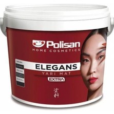 Polisan Elegans Extra Yarı Mat( Antibakteriyel) Boya 2,5 Lt 4200 Yediveren Cİ-7025