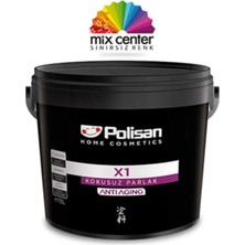 Polisan X1 Kokusuz Parlak (Anti-Aging) Boya 0.7 Lt 4474 Gizemli Gri Cİ-7603