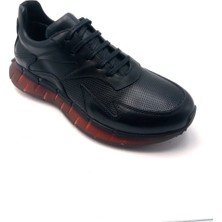 Lucıano Bellini Casual Siyah Deri Erkek Ayakkabı