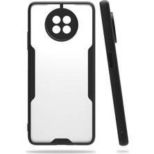 Nevarium Xiaomi Mi 10 Lite Kılıf Kamera Korumalı Arkası Mat Silikon - Siyah