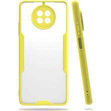 Nevarium Xiaomi Mi 10T Lite Kılıf Kamera Korumalı Arkası Mat Silikon - Sarı