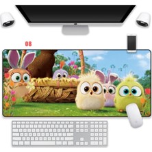 SGE TEKNOLOJİ Chick Speed Kaymaz Taban Dikişli 70 x 30 cm Gaming Mouse Pad