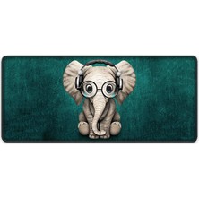 SGE TEKNOLOJİ Elephant Speed Kaymaz Taban Dikişli 70 x 30 cm Gaming Mouse Pad