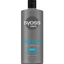 Syoss Men Clean & Cool Şampuan 500 ml x 3 Adet