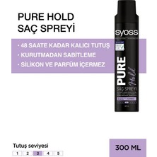 Syoss Pure Hold  300 ml Saç Spreyi
