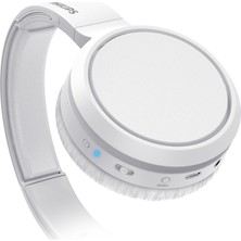 Philips TAH5205 Bold Bass Kulak Üstü Bluetooth Kulaklık Beyaz