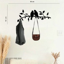 3Art Metal Askılık  Dekoratif Metal Duvar Askısı  Modern Portmanto
