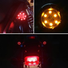 Knmaster Oval Motosiklet LED Sinyal Takımı
