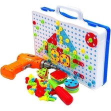 Joyce Toys 239 Parça Pilli Matkap Seti