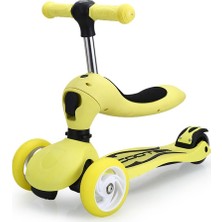 Buyfun 4 Tekerlekli Oturan Çocuk Scooter 1-2-6-8 Yaşında (Yurt Dışından)