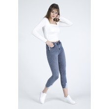 Muchas Butik Kar Yıkama Kadın Skinny Jean