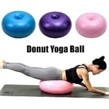 Dynamic Donut Pilates Ball(Top) Mor + Pompa