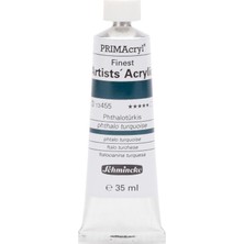 Schmincke Primacryl Artist Akrilik Boya 35 ml Seri 3 455 Phthalo Turquoise