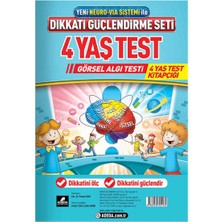 Adeda Yayıncılık Adeda DGS 4 Yaş Görsel Algı Testi