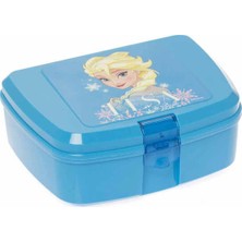 Herevin Frozen Elsa Lisanslı Mavi Beslenme Kutusu
