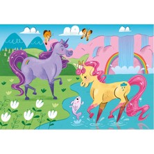 Clementoni 2X20 Parça Puzzle Unicorn - 24754