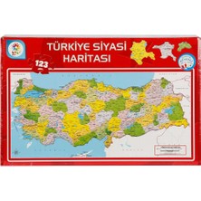 Laço Kids Türkiye Siyasi Haritası Puzzle ( 136 Parça )