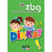 ZBG Zihinsel Becerilerimi Geliştiriyorum: Dikkat (3-4 Yaş)