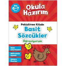 Okula Hazırım : Pekiştirme Kitabı Basit Sözcükler Öğreniyorum-Nicola Morgan