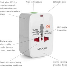 Wozlo Seyahat Tipi Universal Çevirici Priz Fiş